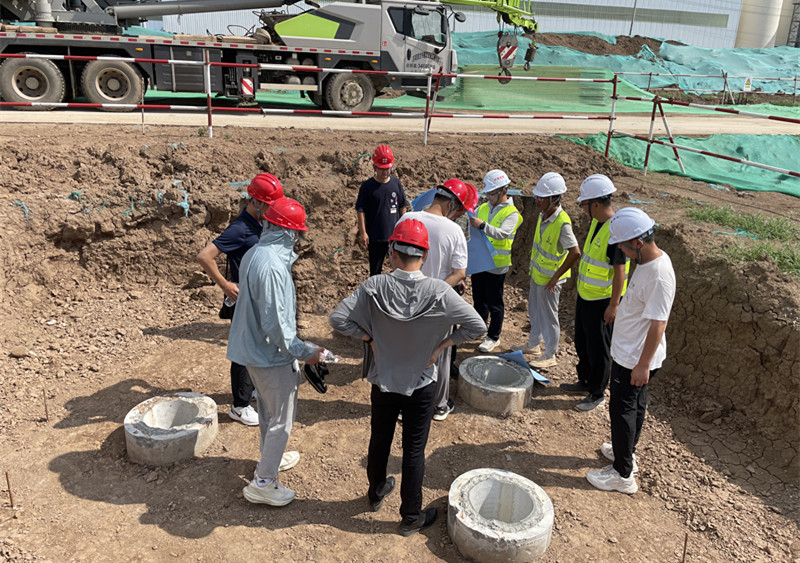 山东城泰房桥智能制造产业园项目车间一桩基基础顺利完成验收