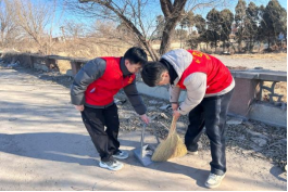 双节志愿行 助力大鲁庄 城建建筑公司丁太鲁项目部组织开展志愿服务活动