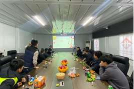 金蛇迎春闹元宵 佳时奋进启新朝 城建建筑公司聊城银河职业学校项目开展“闹元宵、迎开工”活动