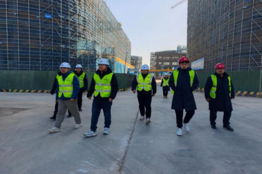 学习“开工第一课” 打响复工第一枪 城建建筑公司聊城银河职业学校项目部组织开展 节后复工大检查