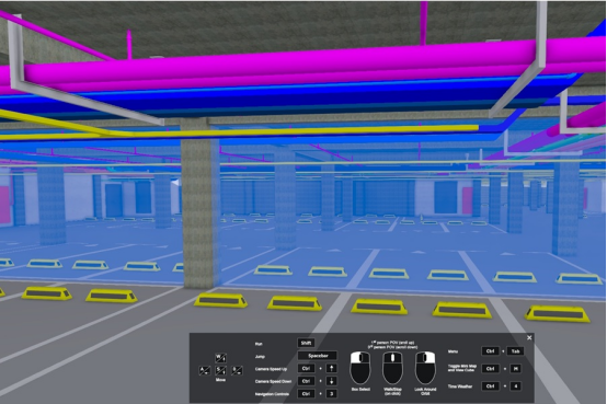 城建建筑公司丁太鲁安置房项目BIM技术赋能车库管线施工 开启高效建设新篇