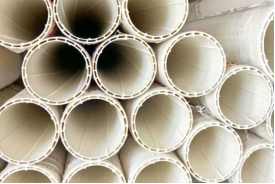 新型静音管材提升建筑品质城建建筑公司遥墙机场项目应用HDPE三层静音管材