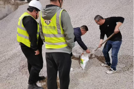 严控源头强保障 攻坚冲刺保质量 城建建筑公司丁太鲁安置房项目A-02地块开展商混站 专项检查