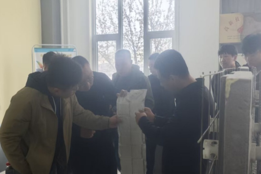 严把材料质量关 实地考察筑根基 城建建筑公司张刘安置房项目开展材料供应实地考察工作